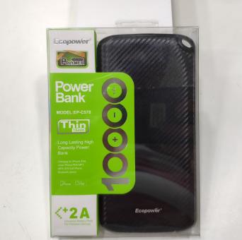 CARGADOR PORTATIL ECOPOWER 10000MAH EPC-578