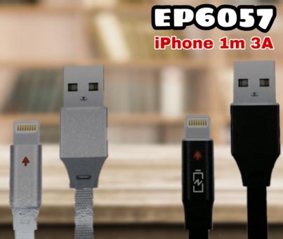 CABLE  USB ECOPOWER - EP-6057 IPHONE 1M/3AMP