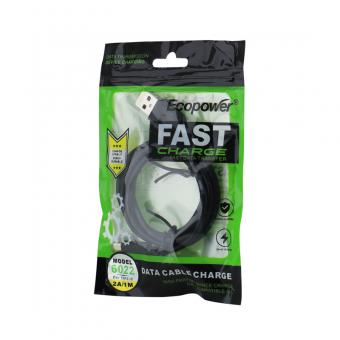CABLE USB ECOPOWER EP-6022 TIPO C 1M/2AMP