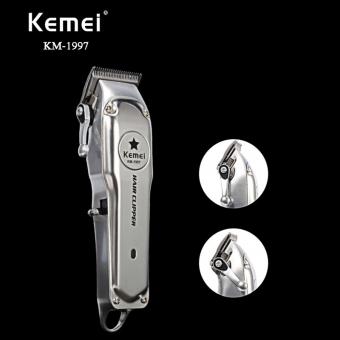 CORTA CABELLO KEMEI KM-1997 PROFESIONAL DE METAL RECARGABLE